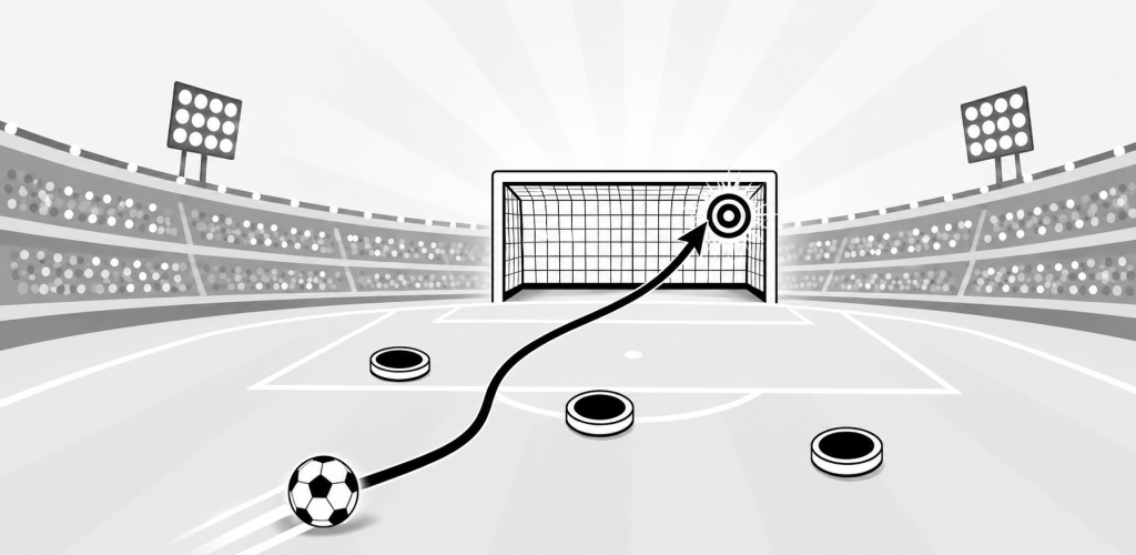 Perfect Shot: Soccer — Google Play feature graphic