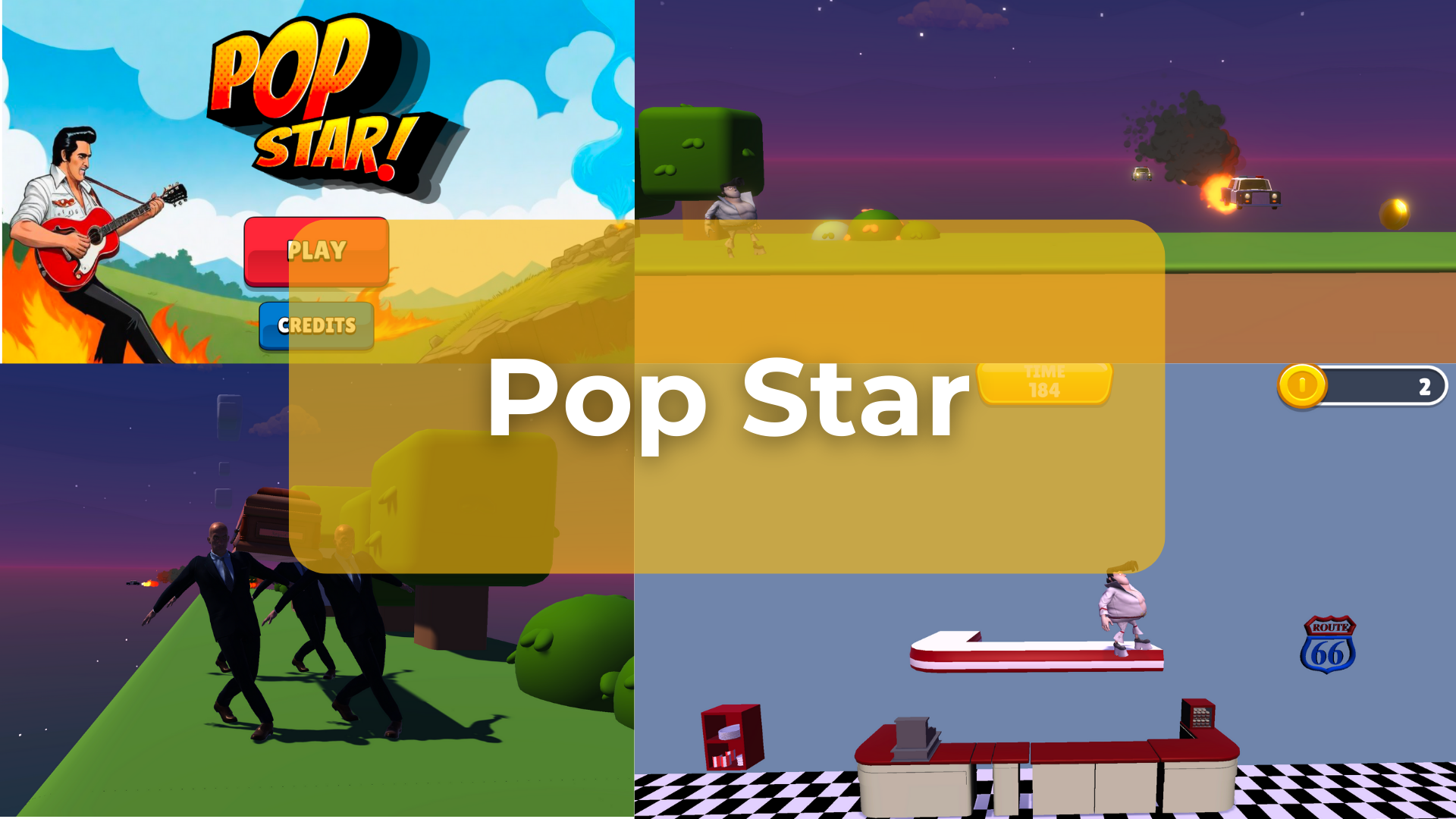 Pop Star project screenshot