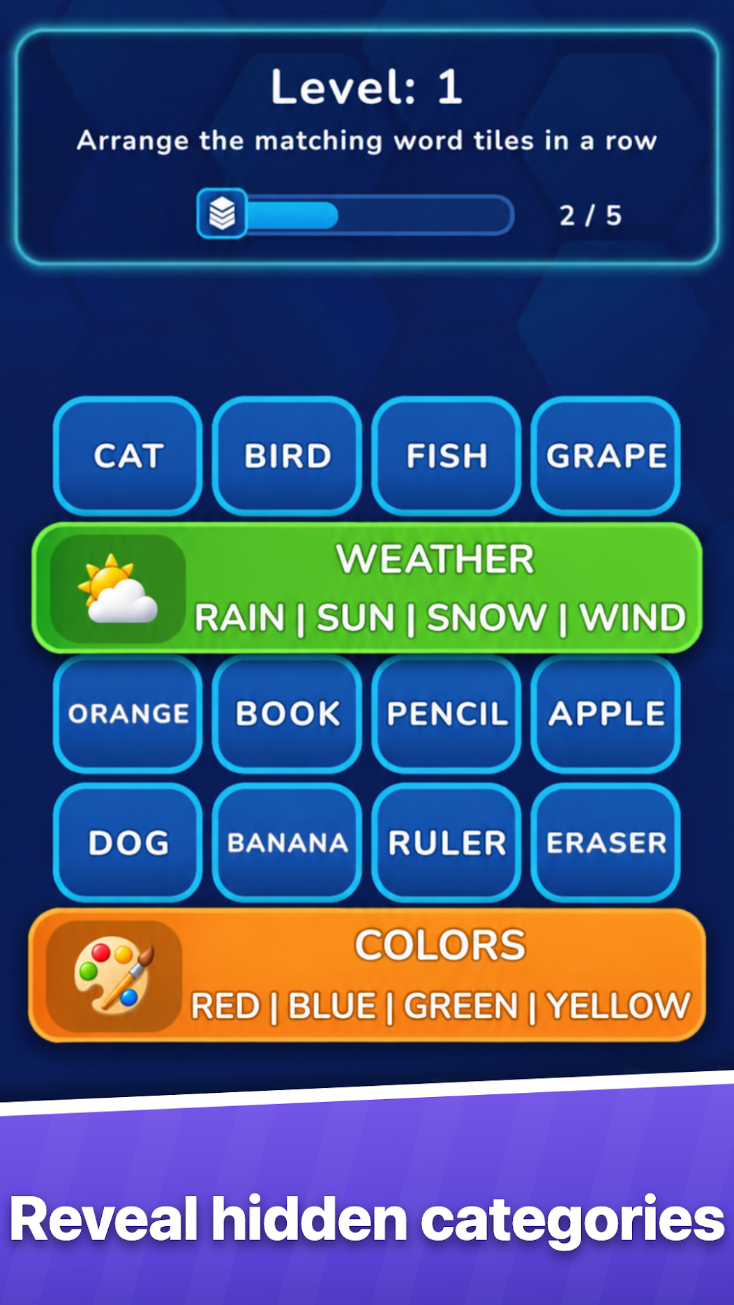 Word Fusion: Word Connections — screenshot 2